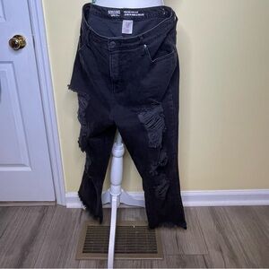 Mossimo ripped jeans for women size 14/32